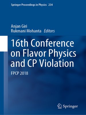 cover image of 16th Conference on Flavor Physics and CP Violation